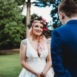 367A0092 - Blueberries & strawberry pink hair at this berry sweet handmade wedding in Arkansas Blueberries & strawberry pink hair at this berry sweet handmade wedding in Arkansas