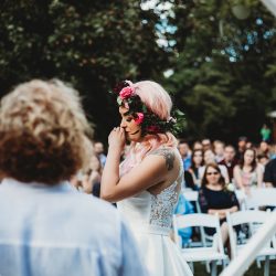 367A0121 - Blueberries & strawberry pink hair at this berry sweet handmade wedding in Arkansas Blueberries & strawberry pink hair at this berry sweet handmade wedding in Arkansas