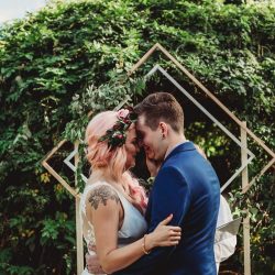 367A0175 - Blueberries & strawberry pink hair at this berry sweet handmade wedding in Arkansas Blueberries & strawberry pink hair at this berry sweet handmade wedding in Arkansas