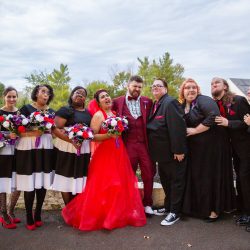 45161023104 4311386255 k - A most "strange and unusual" Beetlejuice wedding (officiated by Miss Argentina!) A most "strange and unusual" Beetlejuice wedding (with the movie wedding outfits!)
