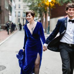 45220770724 3b438d6803 k - Check the blue velvet wedding dress and matching blazer at this a moody goth-lite wedding Velvet, vegans, & Vincent Price: a moody goth-lite wedding