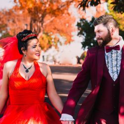 45835505272 0e72e87bf2 k - A most "strange and unusual" Beetlejuice wedding (officiated by Miss Argentina!) A most "strange and unusual" Beetlejuice wedding (with the movie wedding outfits!)
