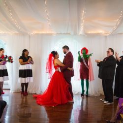 45885132261 593b01f6f0 k - A most "strange and unusual" Beetlejuice wedding (officiated by Miss Argentina!) A most "strange and unusual" Beetlejuice wedding (with the movie wedding outfits!)