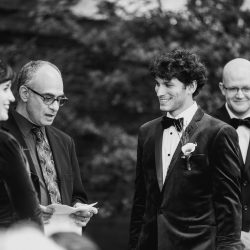 45944781141 75d37db052 k - Check the blue velvet wedding dress and matching blazer at this a moody goth-lite wedding Velvet, vegans, & Vincent Price: a moody goth-lite wedding