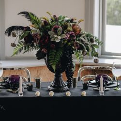 ChettaraTPhotography Halloween Wedding 3257 - Venus flytraps and forever love at this haunting inspiration wedding Venus flytraps and forever love at this haunting inspiration wedding