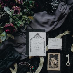 ChettaraTPhotography Halloween Wedding 3287 - Venus flytraps and forever love at this haunting inspiration wedding Venus flytraps and forever love at this haunting inspiration wedding