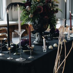 ChettaraTPhotography Halloween Wedding 3375 - Venus flytraps and forever love at this haunting inspiration wedding Venus flytraps and forever love at this haunting inspiration wedding