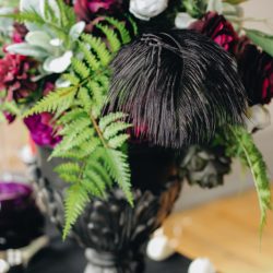 ChettaraTPhotography Halloween Wedding 3411 - Venus flytraps and forever love at this haunting inspiration wedding Venus flytraps and forever love at this haunting inspiration wedding