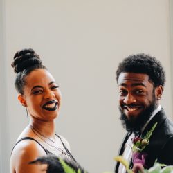 ChettaraTPhotography Halloween Wedding 3565 - Venus flytraps and forever love at this haunting inspiration wedding Venus flytraps and forever love at this goth wedding shoot