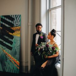 ChettaraTPhotography Halloween Wedding 3687 - Venus flytraps and forever love at this haunting inspiration wedding Venus flytraps and forever love at this goth wedding shoot