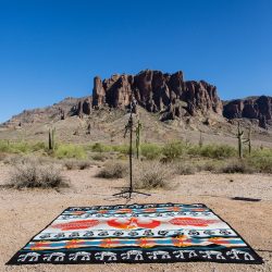 A magical blend of cultures: a Navajo Irish mountain wedding meets Star Wars