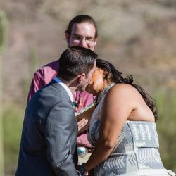 A magical blend of cultures: a Navajo Irish mountain wedding meets Star Wars