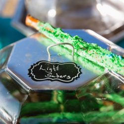 A magical blend of cultures: a Navajo Irish mountain wedding meets Star Wars