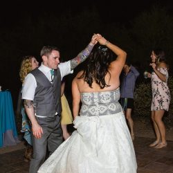 A magical blend of cultures: a Navajo Irish mountain wedding meets Star Wars