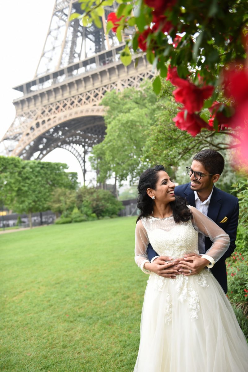 Hearts are full after seeing the family candy jar ceremony at this Paris vow renewal
