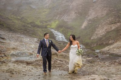 It poured at this misty wedding and we wouldn't want it any other way