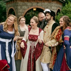 17 Barclay Villa Wedding Photos NC Michelle Gunton Photography - A costumed royal Renaissance affair with a sword in the stone cake(!) A costumed royal Renaissance affair with a sword in the stone cake(!)