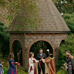 26 Barclay Villa Wedding Photos NC Michelle Gunton Photography - A costumed royal Renaissance affair with a sword in the stone cake(!) A costumed royal Renaissance affair with a sword in the stone cake(!)