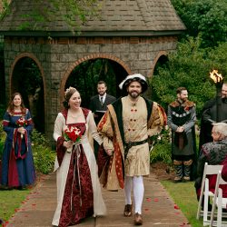 31 Barclay Villa Wedding Photos NC Michelle Gunton Photography - A costumed royal Renaissance affair with a sword in the stone cake(!) A costumed royal Renaissance affair with a sword in the stone cake(!)