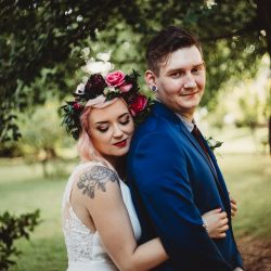 367A0588 - Blueberries & strawberry pink hair at this berry sweet handmade wedding in Arkansas Blueberries & strawberry pink hair at this berry sweet handmade wedding in Arkansas