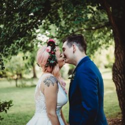 367A0602 - Blueberries & strawberry pink hair at this berry sweet handmade wedding in Arkansas Blueberries & strawberry pink hair at this berry sweet handmade wedding in Arkansas