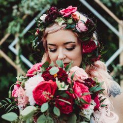 367A0817 2 - Blueberries & strawberry pink hair at this berry sweet handmade wedding in Arkansas Blueberries & strawberry pink hair at this berry sweet handmade wedding in Arkansas