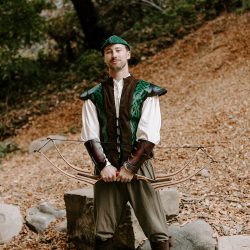 Mawwiage in tights: a Princess Bride meets Robin Hood: Men in Tights wedding