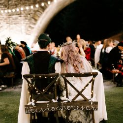 Mawwiage in tights: a Princess Bride meets Robin Hood: Men in Tights wedding