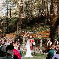 Mawwiage in tights: a Princess Bride meets Robin Hood: Men in Tights wedding