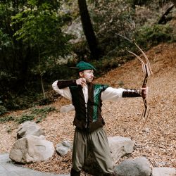 Mawwiage in tights: a Princess Bride meets Robin Hood: Men in Tights wedding