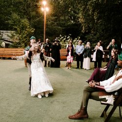 Mawwiage in tights: a Princess Bride meets Robin Hood: Men in Tights wedding