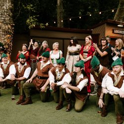 Mawwiage in tights: a Princess Bride meets Robin Hood: Men in Tights wedding