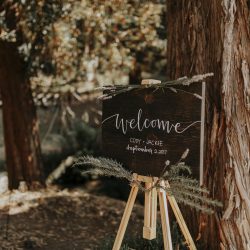 JaxCody 012 - Handmade boho wedding in the redwoods A magical handmade music fest-style wedding in the redwoods