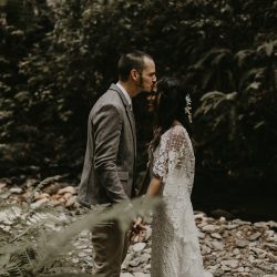 JaxCody 126 - Handmade boho wedding in the redwoods A magical handmade music fest-style wedding in the redwoods