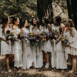 JaxCody 307 - Handmade boho wedding in the redwoods A magical handmade music fest-style wedding in the redwoods