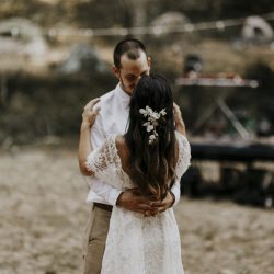 JaxCody 401 - Handmade boho wedding in the redwoods A magical handmade music fest-style wedding in the redwoods