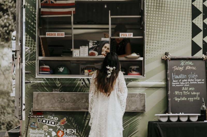 A magical handmade music fest-style wedding in the redwoods