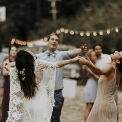 JaxCody 578 - Handmade boho wedding in the redwoods A magical handmade music fest-style wedding in the redwoods