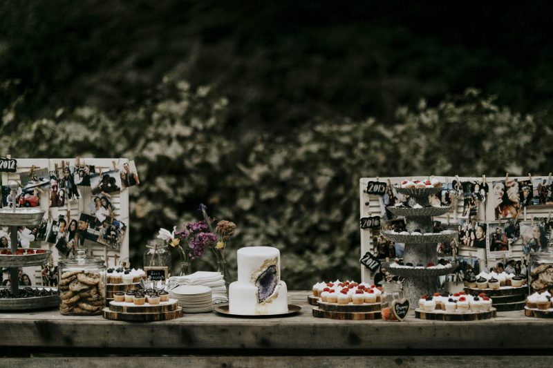 A magical handmade music fest-style wedding in the redwoods