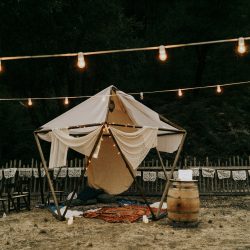 JaxCody 699 - Handmade boho wedding in the redwoods A magical handmade music fest-style wedding in the redwoods