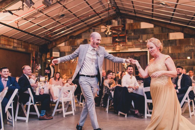 A chapel in Tuscon & playing their own reception: a fab desert New Year's Eve wedding