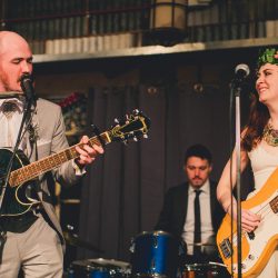 Kovarik CormierJr MikeOlbinskiPhotography ThomasKendraFinal1125 big - A fab desert New Year's Eve wedding A chapel in Tuscon & playing their own reception: a fab desert New Year's Eve wedding