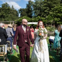 OBB 015 - This outdoor carousel wedding had rainbow decor and a doggy bridesmaid This outdoor carousel wedding had rainbow decor and a doggy bridesmaid