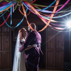OBB 046 - This outdoor carousel wedding had rainbow decor and a doggy bridesmaid This outdoor carousel wedding had rainbow decor and a doggy bridesmaid