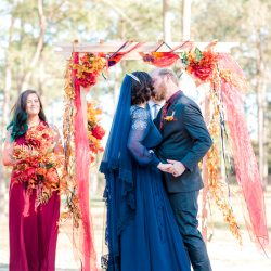 Grab a microbrew for this casual fall brewery wedding