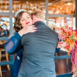 Grab a microbrew for this casual fall brewery wedding
