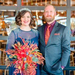 Grab a microbrew for this casual fall brewery wedding