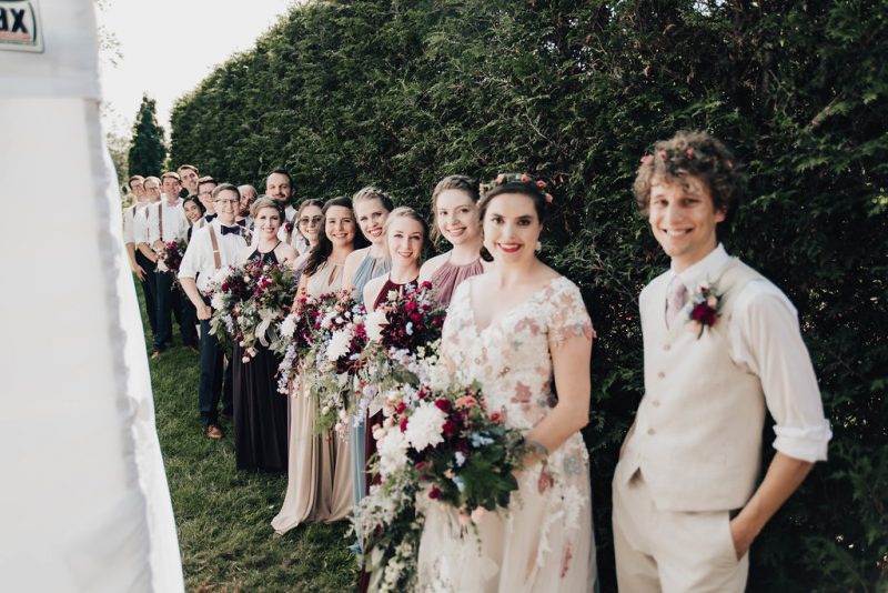 A Midsummer night's dream meets Alice in Wonderland fantasy wedding