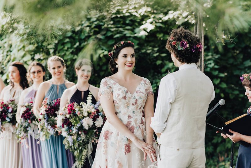 A Midsummer night's dream meets Alice in Wonderland fantasy wedding