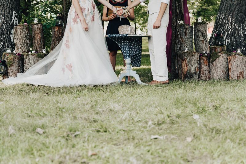 A Midsummer night's dream meets Alice in Wonderland fantasy wedding